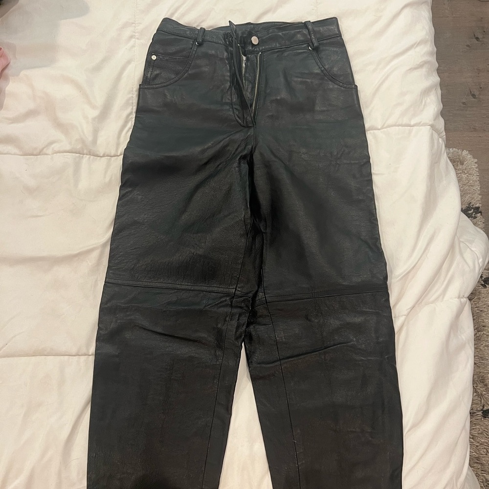 Genuine Leather size 4 pants - TOGETHER Brand